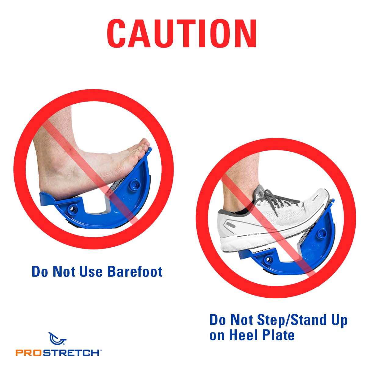 ProStretch the Original Calf Stretcher and Foot Rocker for Plantar Fasciitis, Achilles Tendonitis, and Tight Calves, Single