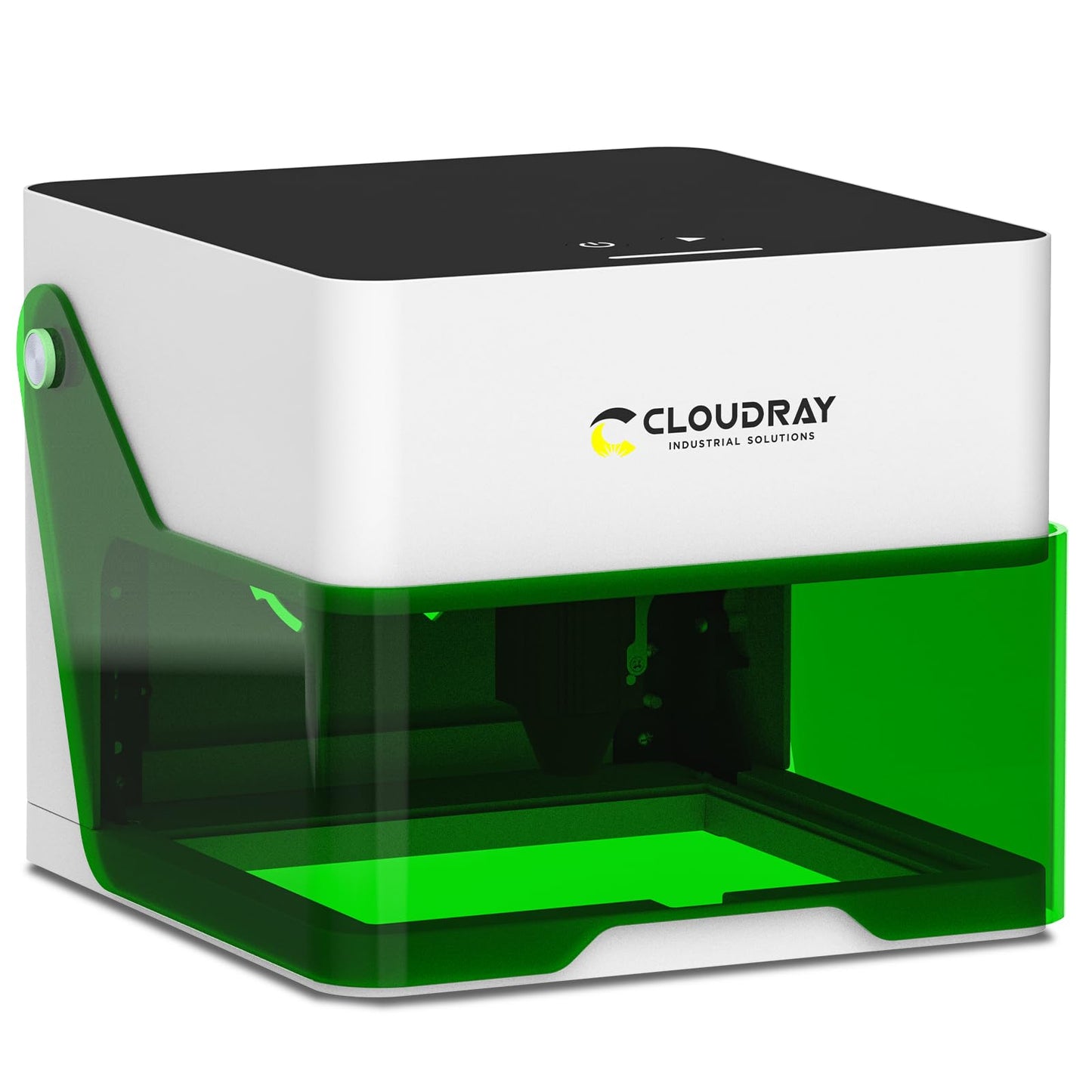 Cloudray 5W Diode, Laser Engraver Machine Mini Laser Etching Cutter for DIY Wood Leather Silicone Paper Glass Acrylic Cloth Enclosed Design Class1, 5000mW