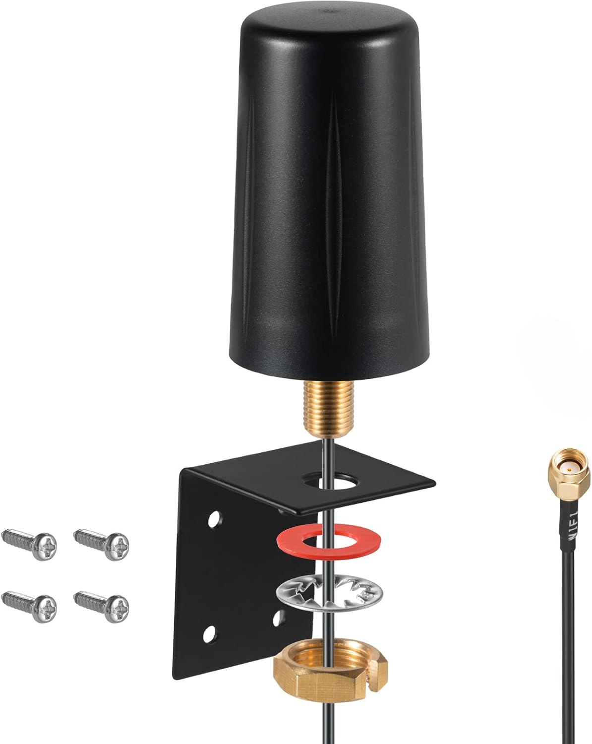 eifagur 7dBi 2.4GHz 5GHz 5.8GHz WiFi6 Outdoor Dual Band Long Range WiFi Booster Antenna for WiFi Router Hotspot Network