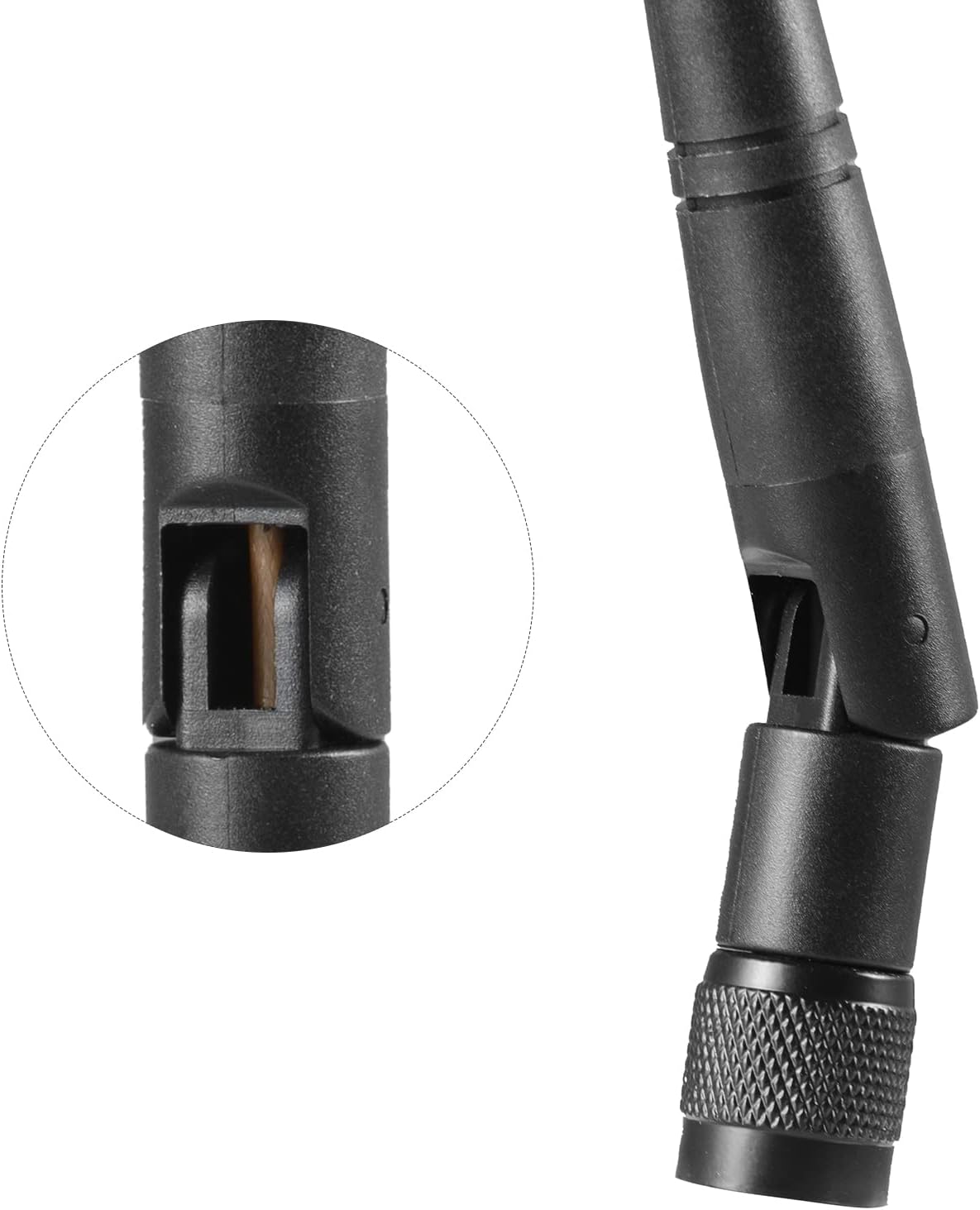eifagur 5dBi 2.4GHz RouterPack 2, WiFi Antenna RP-TNC Male Replacement Antenna Compatible with Trimble Robotic Total