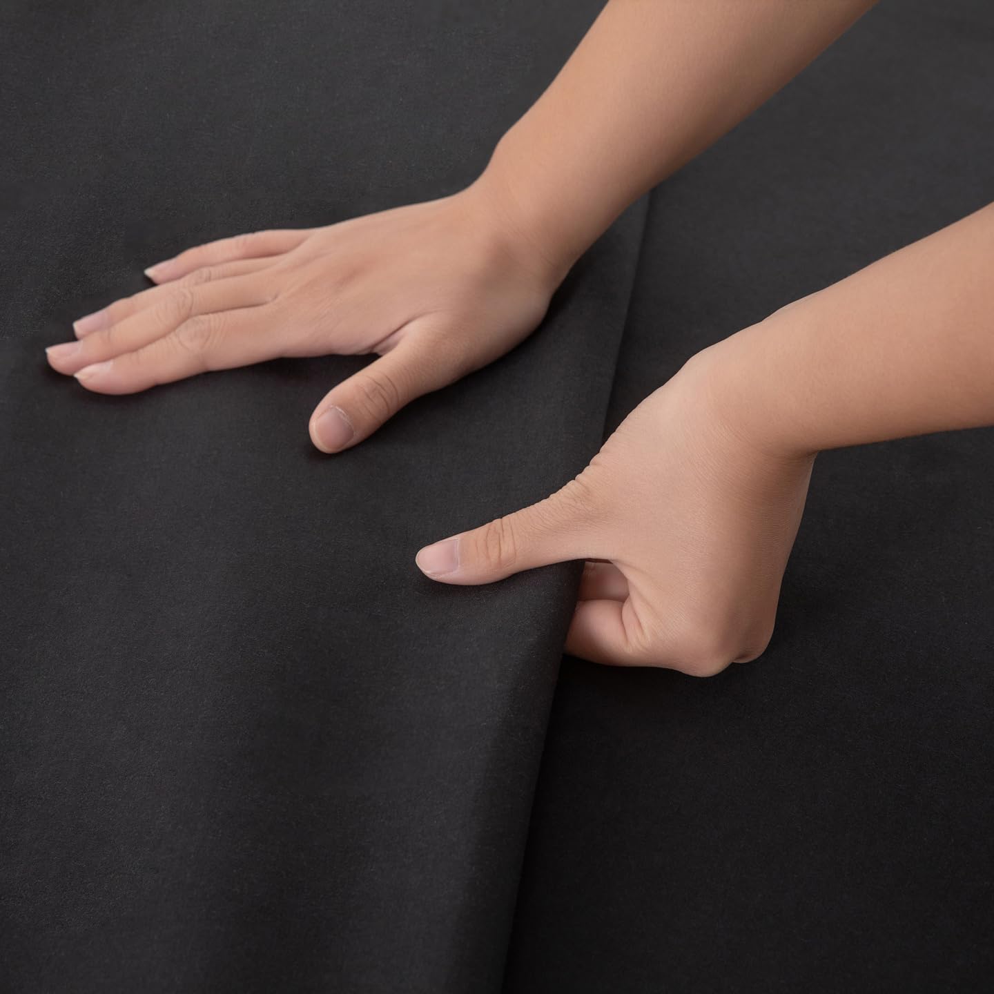 Twin Flat Sheet Only，66x96Inch Black - Ultra Soft Breathable Brushed Microfiber Top Sheet - Hotel Quality & Wrinkle-Free - Shrinkage, Fade Resistant - Easy Care Twin Sheets