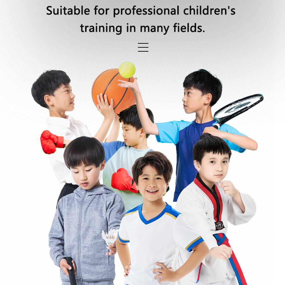 QUELINGSPORT Response Agility Training Light, Children's Physical Fitness Training, Remote Control to Control Light Operation red 4 Lights+Remote Control