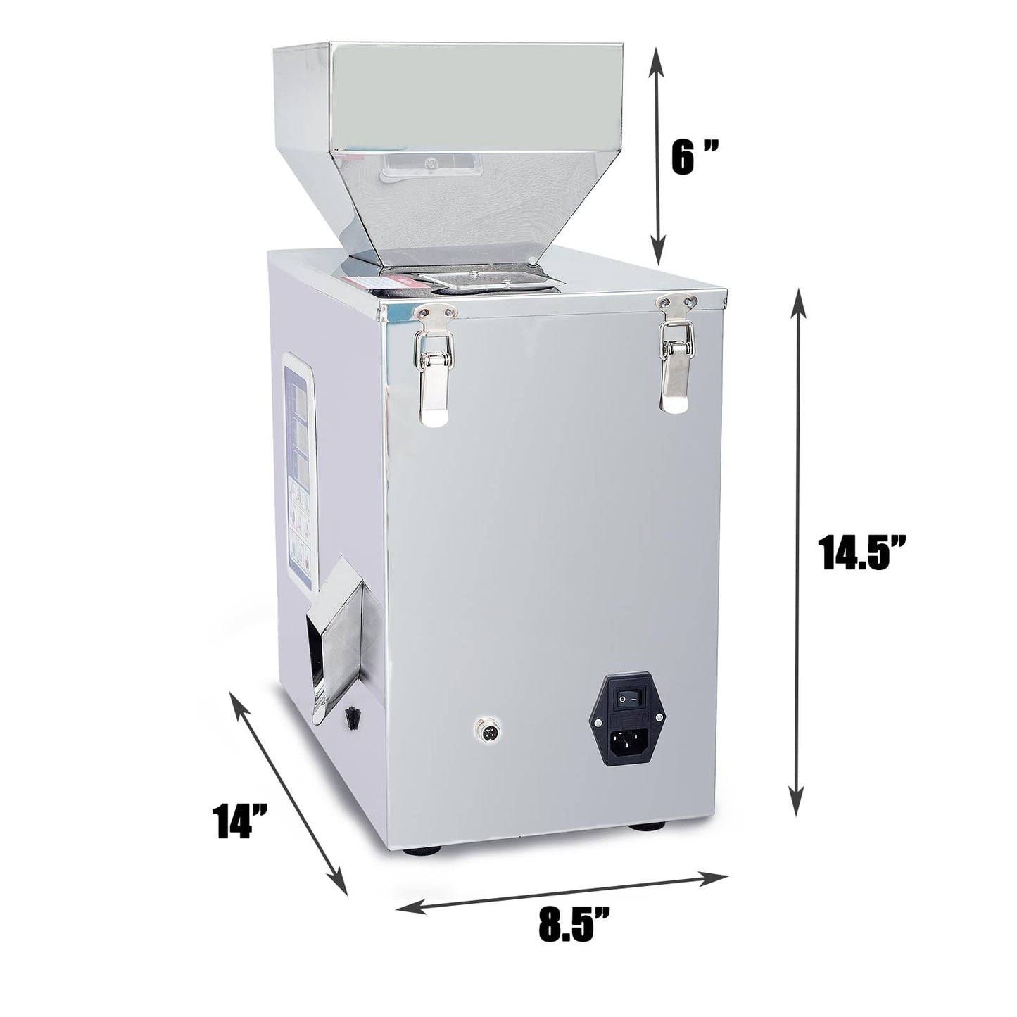 Sumeve Powder Filling Machine, Powder Dispenser For Dry Powder, Flour, Coffee Powder, Glitter 110v60hz 1-100G