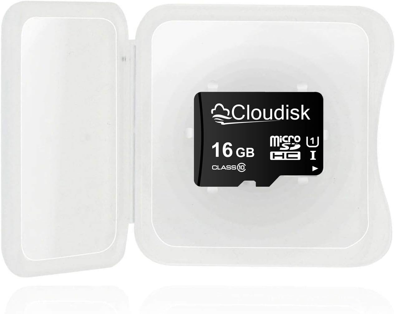 Cloudisk Pack 5 16GB C10 A1 U1 (16 of Micro SD Card Flash Memory Card Micro SDHC with SD Adapter, Card Reader GB)