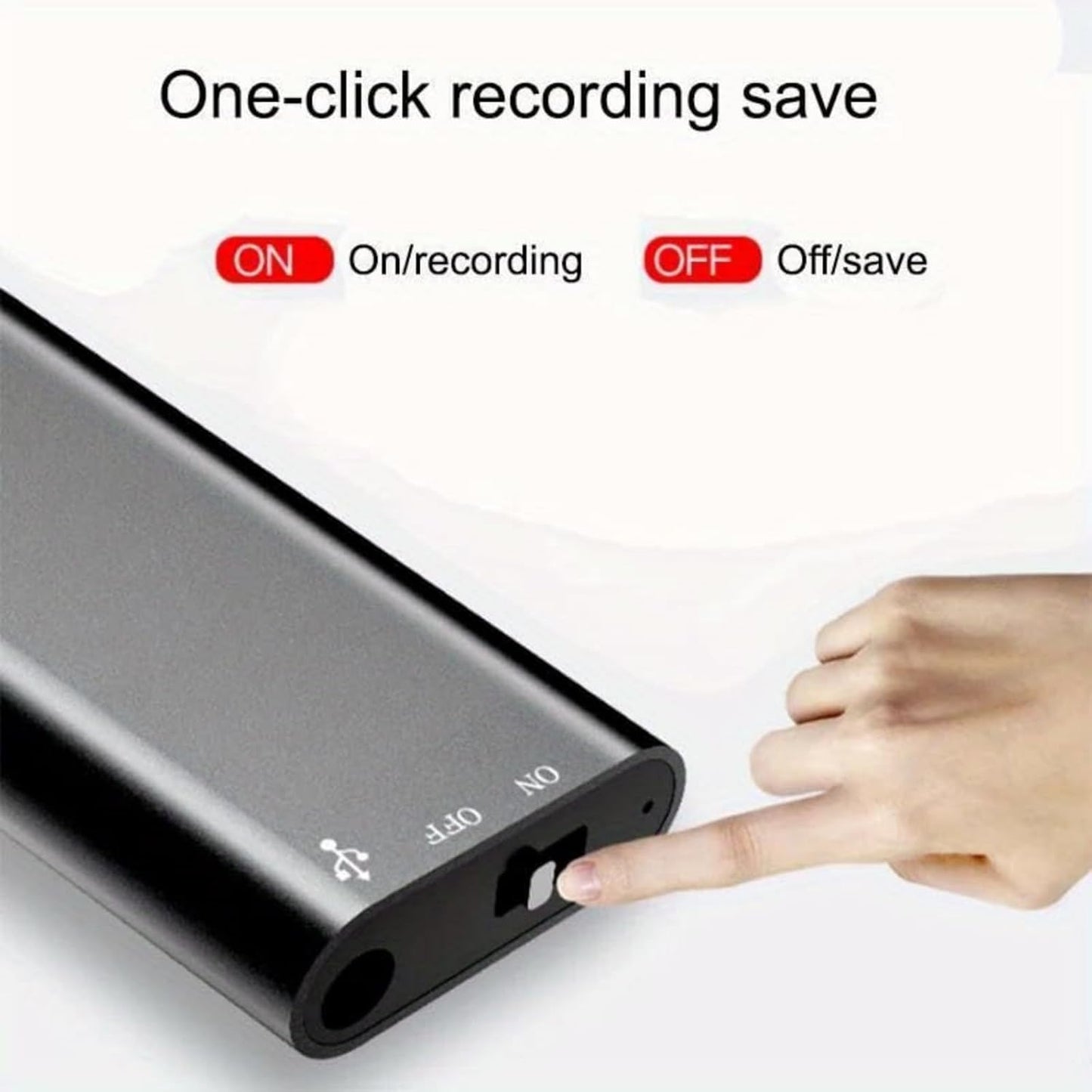 Generic (8G) Mini Voice Recorder: Capture Every Sound with Smart, Compact Precision, Voice Activated Recorder, Voice