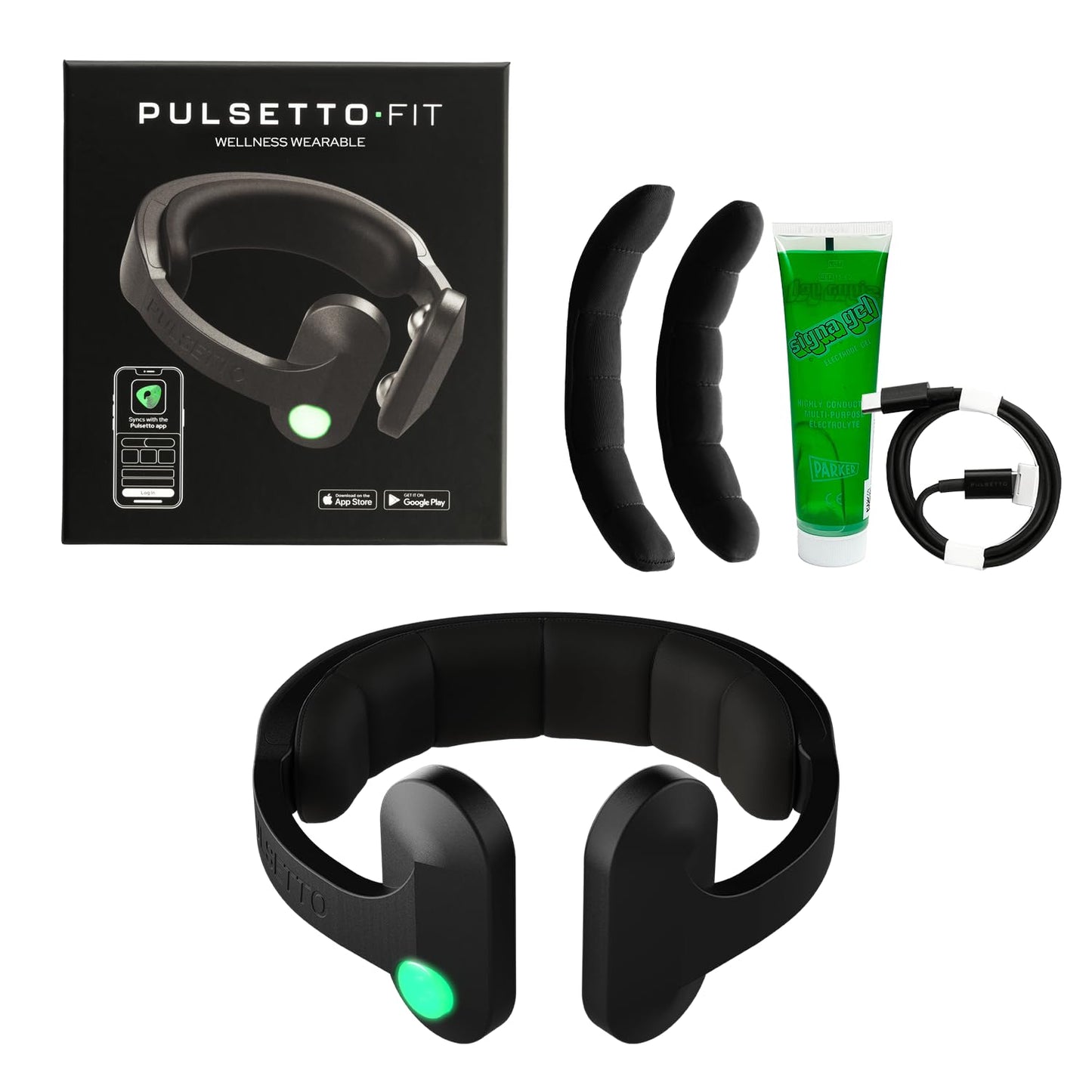 Pulsetto FIT (V2) Wellness Wearable – Relaxation, Sleep & Daily Wellness Support Device