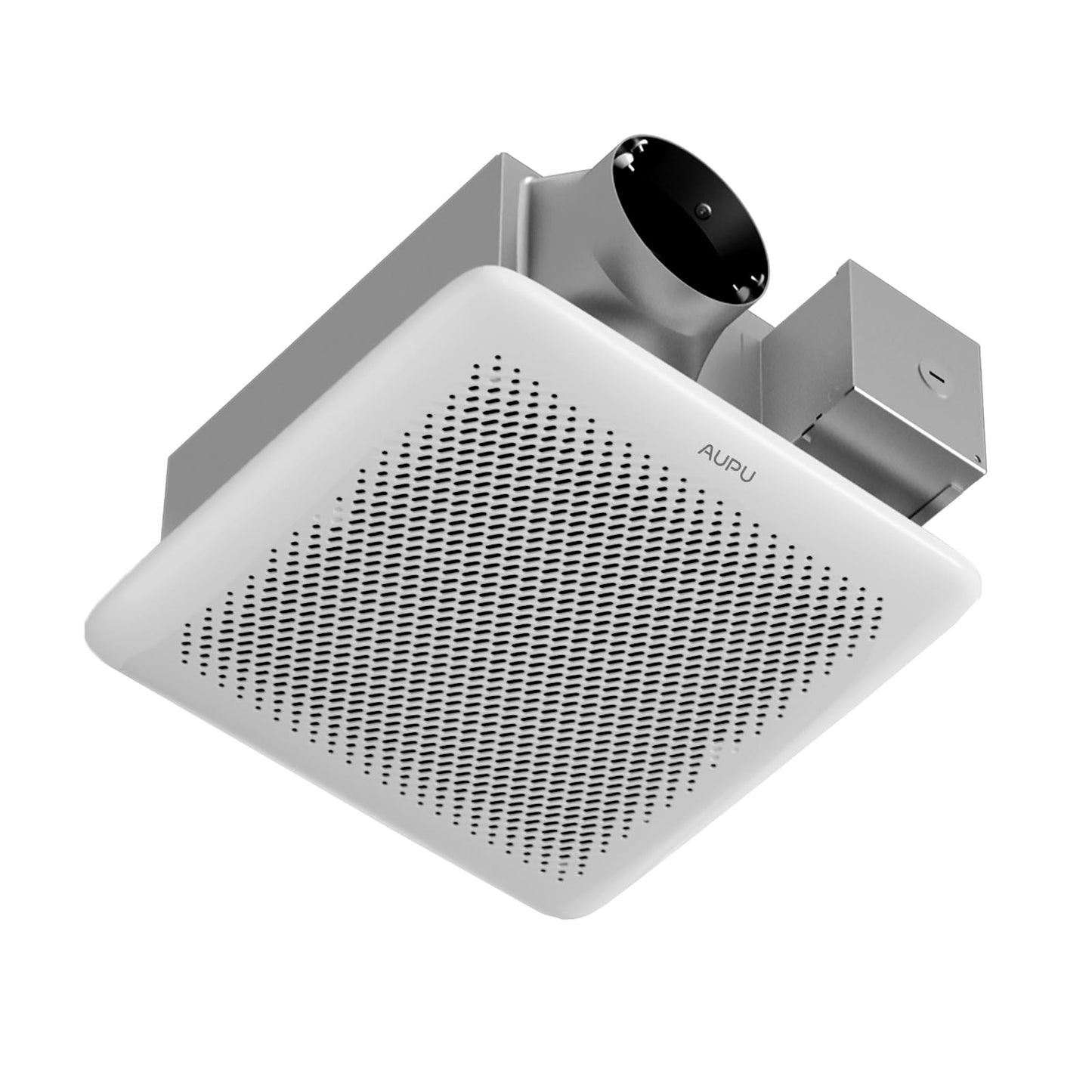 AUPU Bathroom Exhaust Fan with Humidity Sensor,HVI&Energy Star Fan,50-80-110 CFM Household Extractor Fan,Time Delay Function,Ventilation Fan with Retractable Bracket,4''Duct,Ceiling Mounted