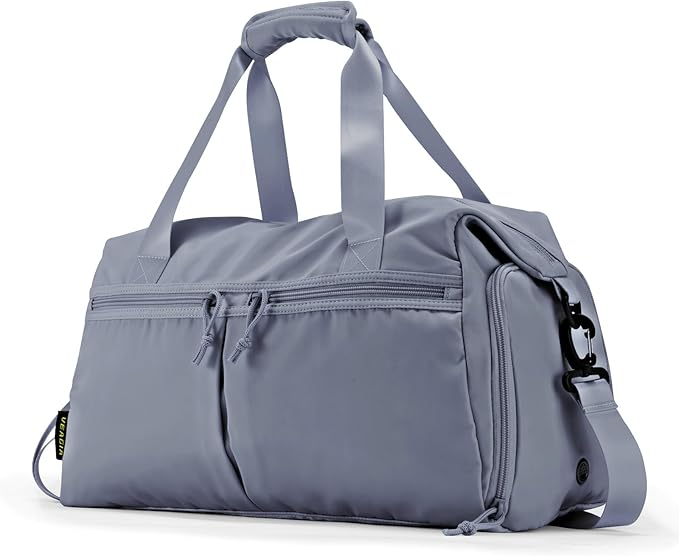 Weekender Duffel Bag with Shoe Compartment And Wet Pocket-Luggage Everyday Overnight Bag for Men and Women Travel-Carry On Gym Bag