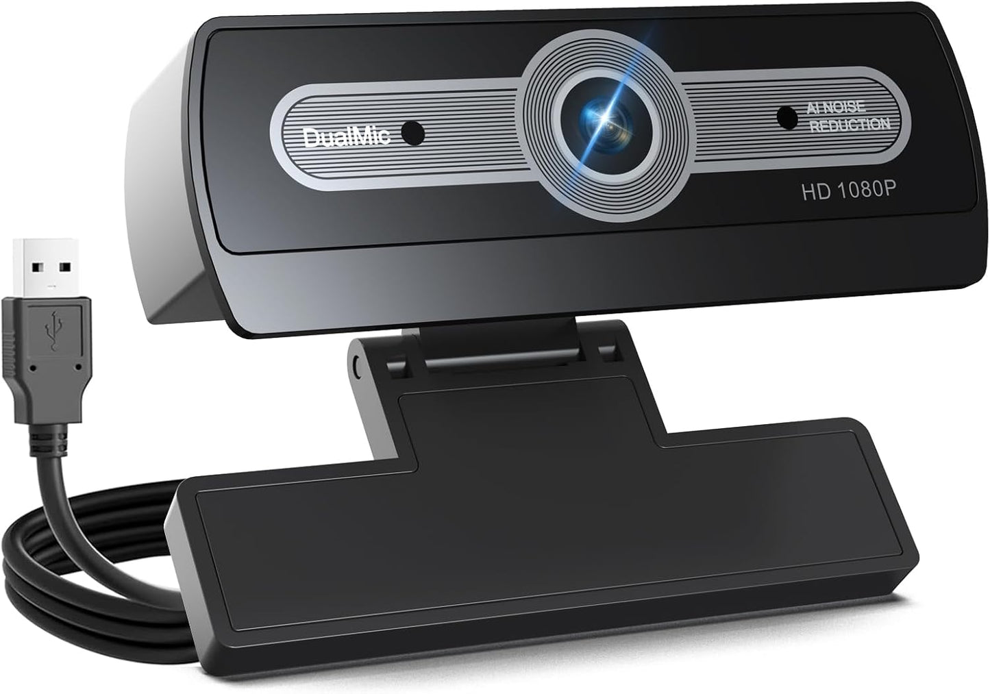 XOCLON 1080p HD Webcam with Microphone, USB Plug & Play Computer Web Camera, Streaming Camera, Noise Cancelling, Auto