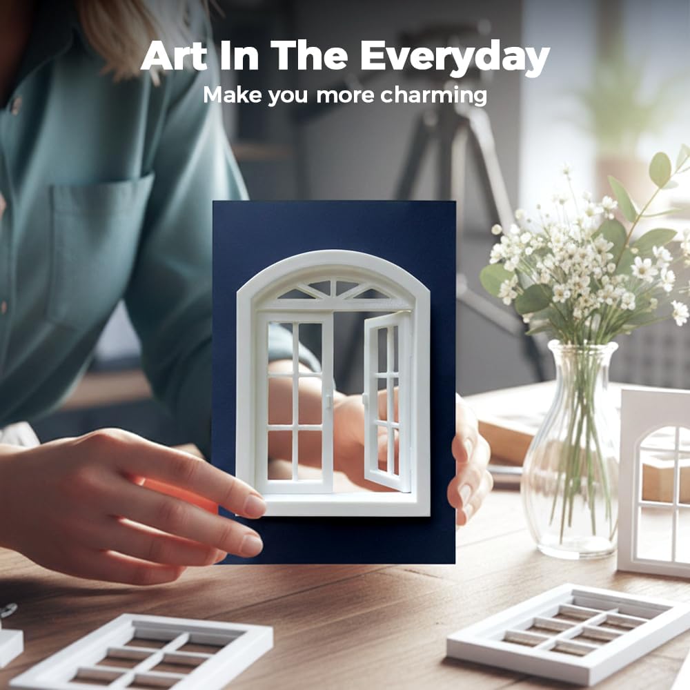 Creative Window Props, Portable Creative Window Frame Photography Props, Take The World in a Frame, Travel Photos