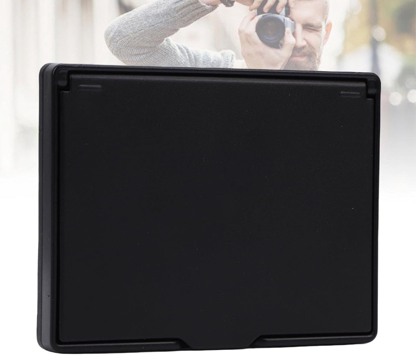 3.2 Inch XUMIUZIY LCD Screen Hood, Foldable Camera Sun Shade Cover, ABS Flocking Universal Viewfinder Sunshade