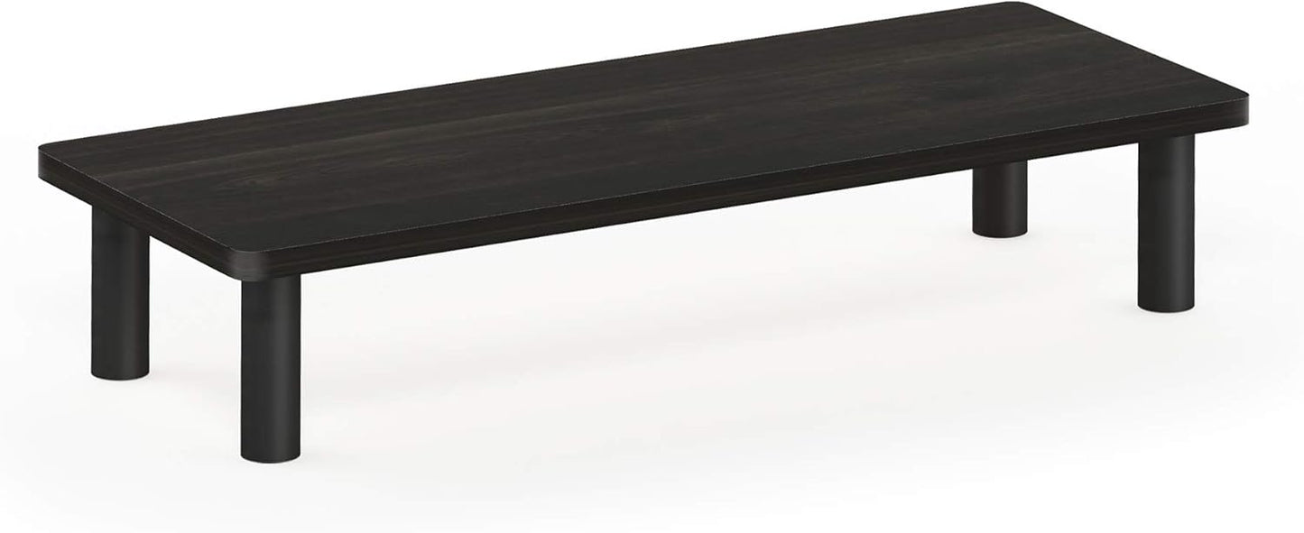 23.6"W Furinno TURN-N-TUBE Monitor Stand Riser, Rectangle Monitor Riser, Laptop Stand for Desk, Office Desk