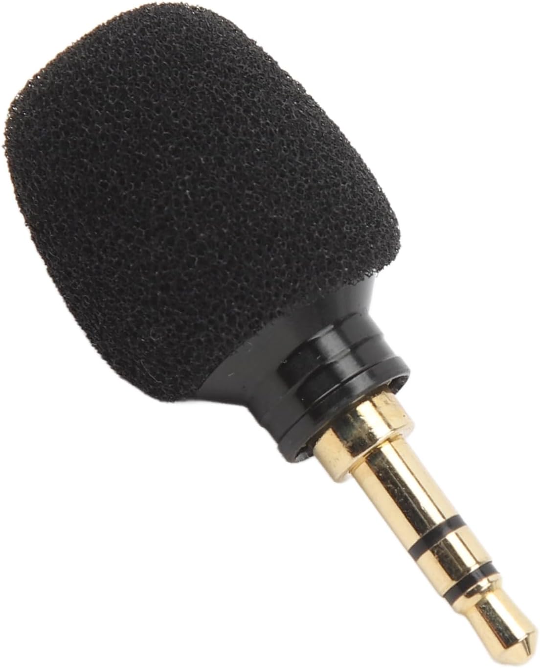 ciciglow 3.5mm, External Camera Microphone Mini Omnidirectional Condenser Microphone with Noise Reduction, for DSLR