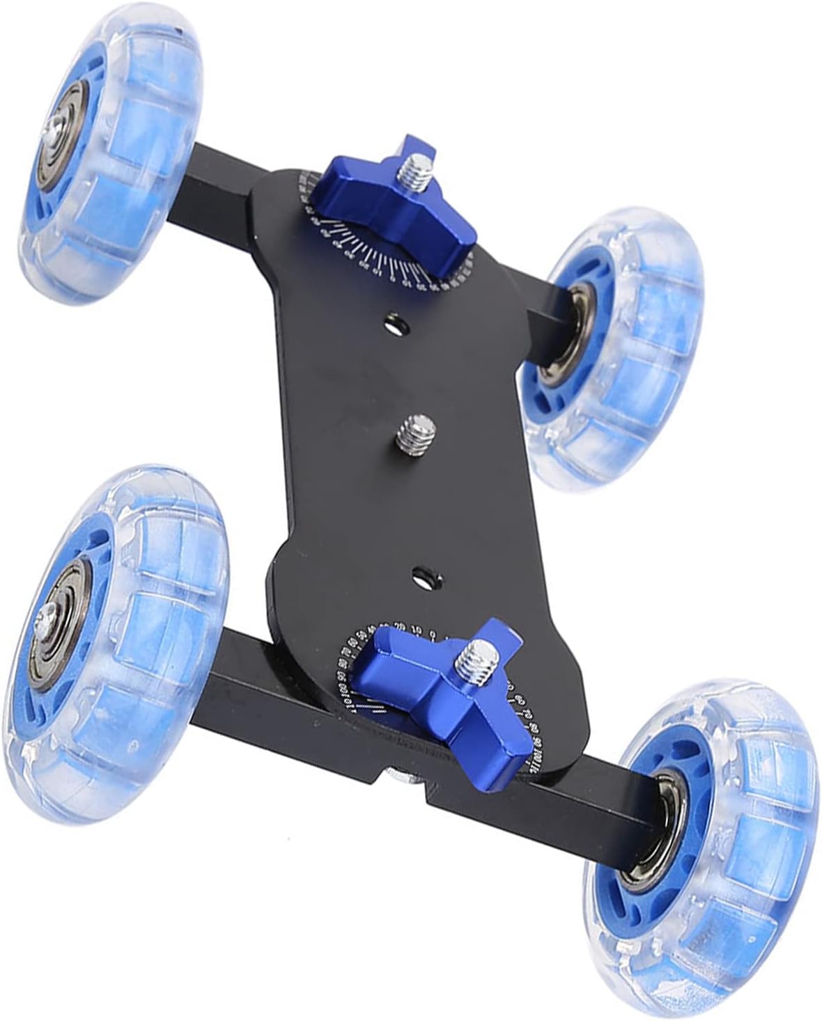 Tiiyee 10KG Camera Slider, Camera Table Dolly Slider Desktop Load Rail Roller Track Capacity Skater Car for DSLR