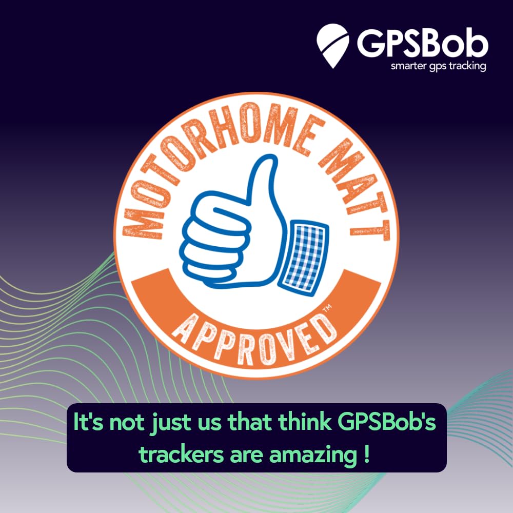 GPSBob 5 Year 4G 12/24v Wired GPS Tracker, All Inclusive, No Monthly Fees, No Subscriptions, One Off Fee, 5 Years Service Included, Car, Van, Truck, Caravan, RV, Plug and Play