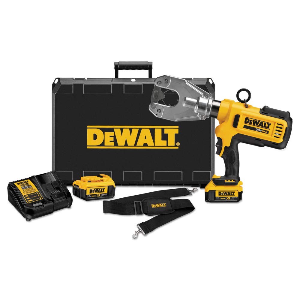DEWALT Cable Crimping Tool, Dieless, Multi color (DCE350M2)