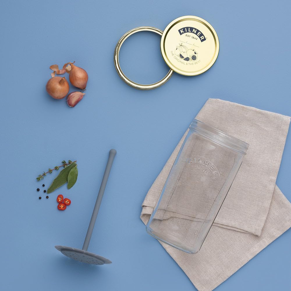 Kilner Pickle Jar with Lifter 1 Litre