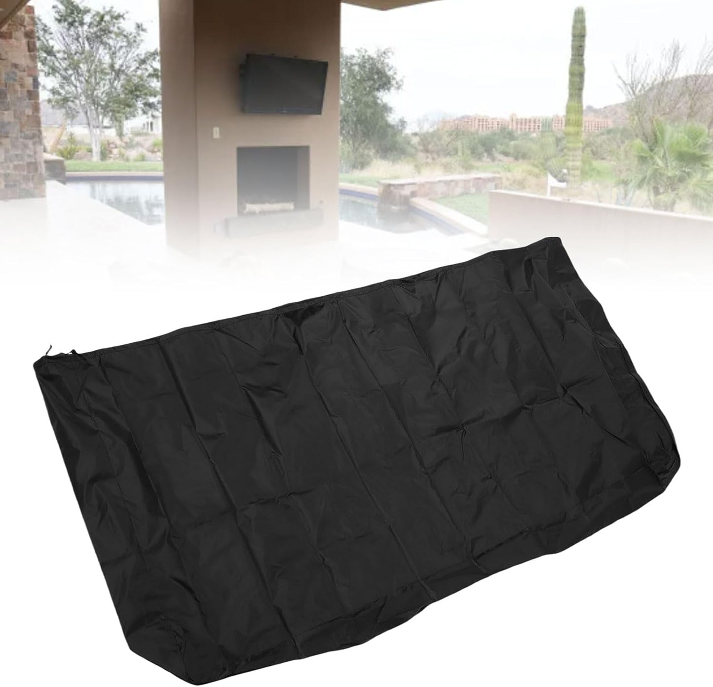 (57-66 Inch) 210D Size(18x12in)) Health Gear Outdoor TV Rack Stand Cover Weatherproof Water Proof, Oxford Fabric