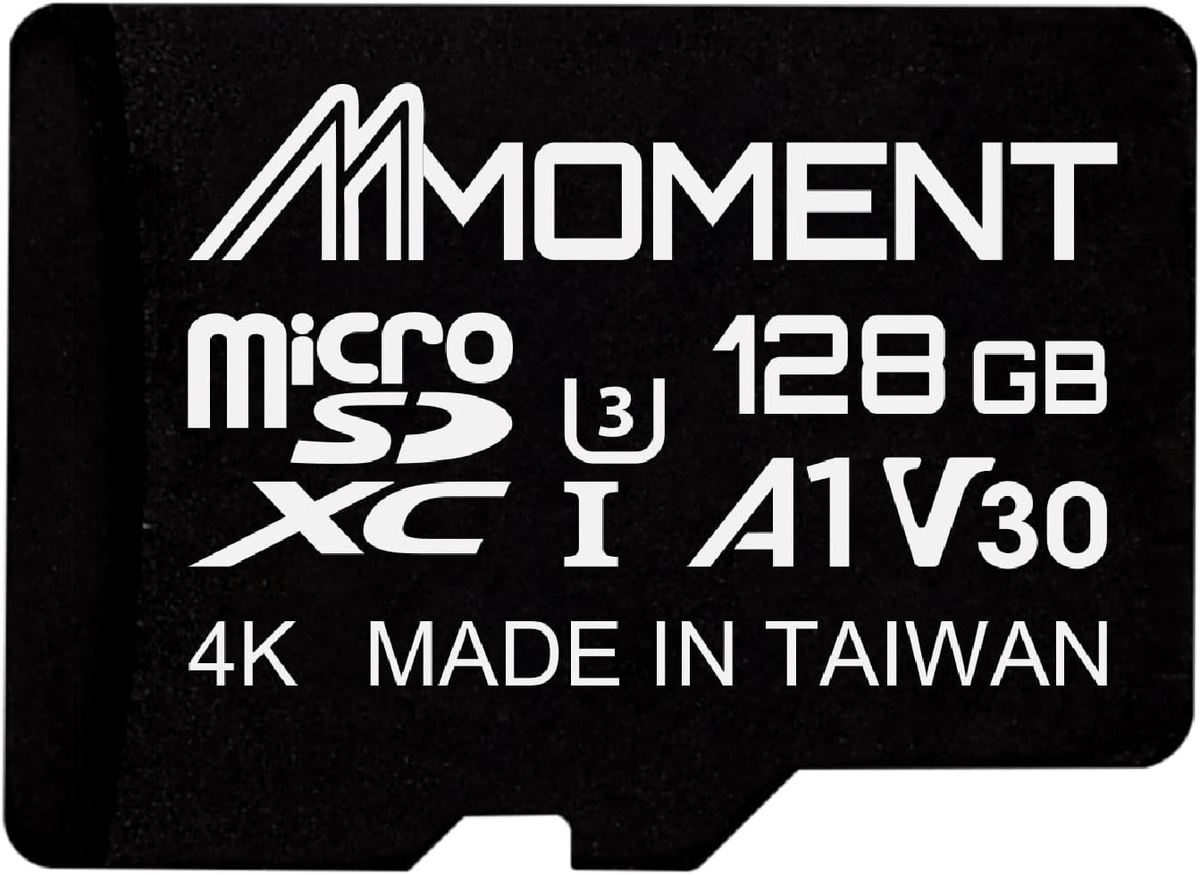 MMOMENT 128GB MM13 A1, U3, V30, 10 100 40 Micro SDXC Card, Jolly, UHS-I, Class Compatible, Read Speed Up to MB/s,Write