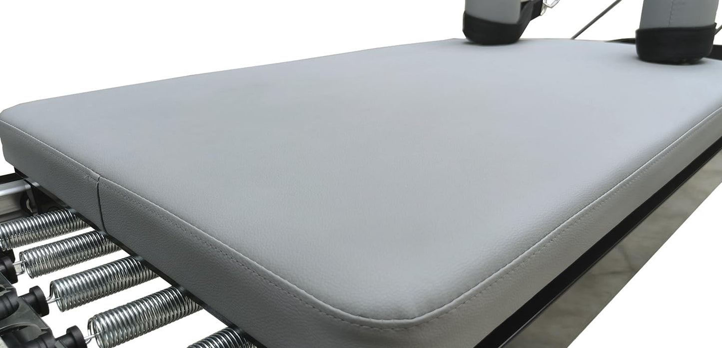 nexace 91" Pilates Reformer Machine Equipment with Spring for Home Workout,Foldable Reformer Pilates for Beginner ,Big Size