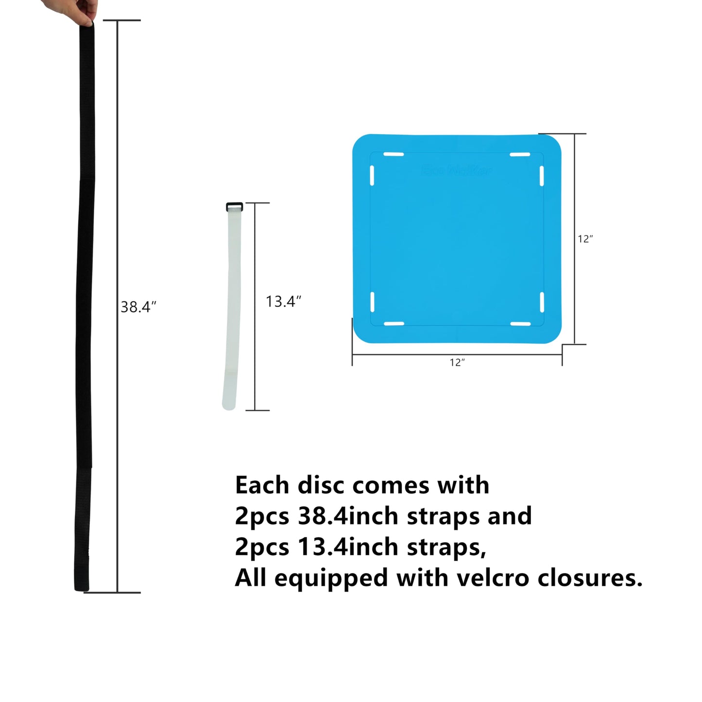 Eco Walker Soccer Goal Shooting Target Discs Sports Goal Reactive Agility Training: Enhance Accuracy and Agility for Lacrosse, Hockey, Soccer, Baseball