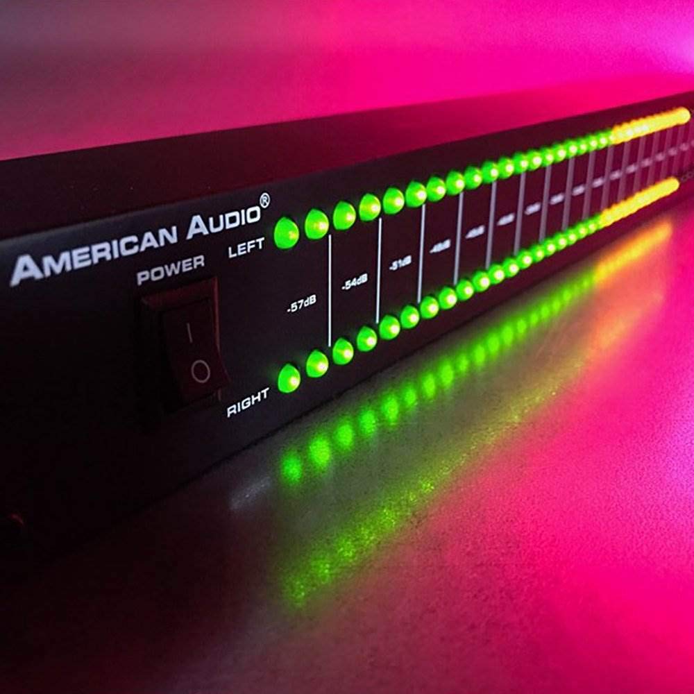 Display MKII 9 in. Metal Rack Mountable LED DB Level Display