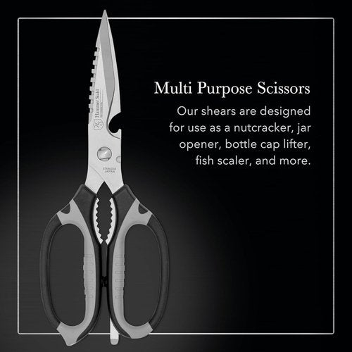 Hammer Stahl Kitchen Shears - Premium Stainless Steel Blades for Effortless Cutting