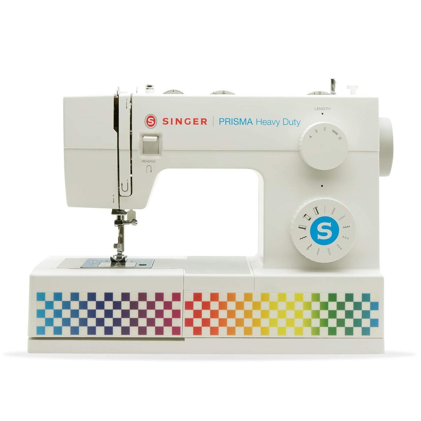 SINGER® Heavy Duty 4411 PRISMA High Speed Sewing Machine + Accessories | 11 Built-In Stitches Deliver 69 Stitch Applications | 50% More Power, 1000 Stitches/Min | Metal Frame, 4-Step Buttonhole