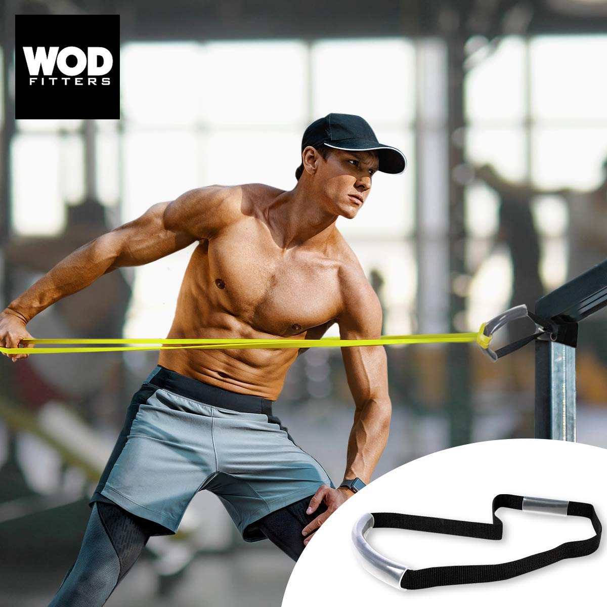 WODFitters Resistance Band Protector Strap - Use It as a Strong Anchor Attachment to Extend The Life of Your Resistance Bands