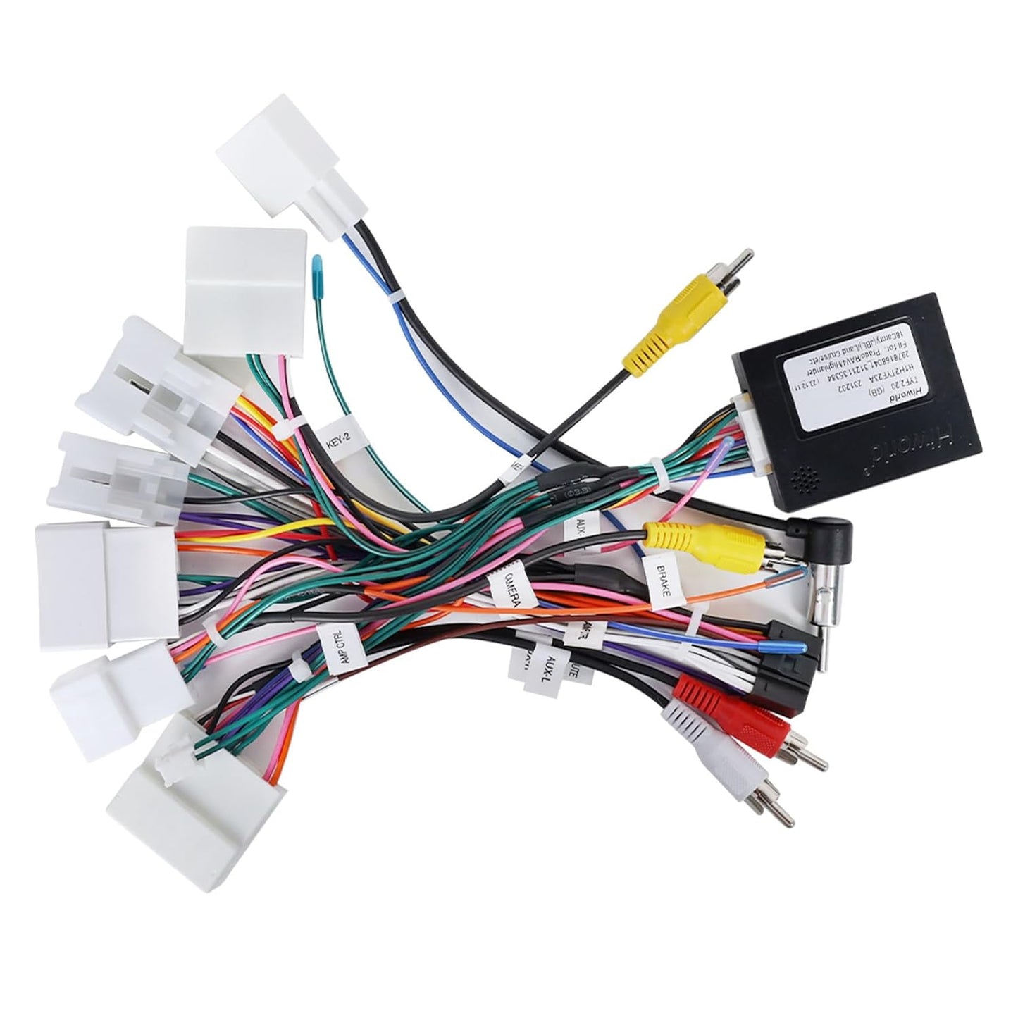 16 RAV4 4Runner (T1) for J-B-L Radio Wiring Harness Pin Cable Compatible with Toyota Corolla Camry Tundra Prado CHR