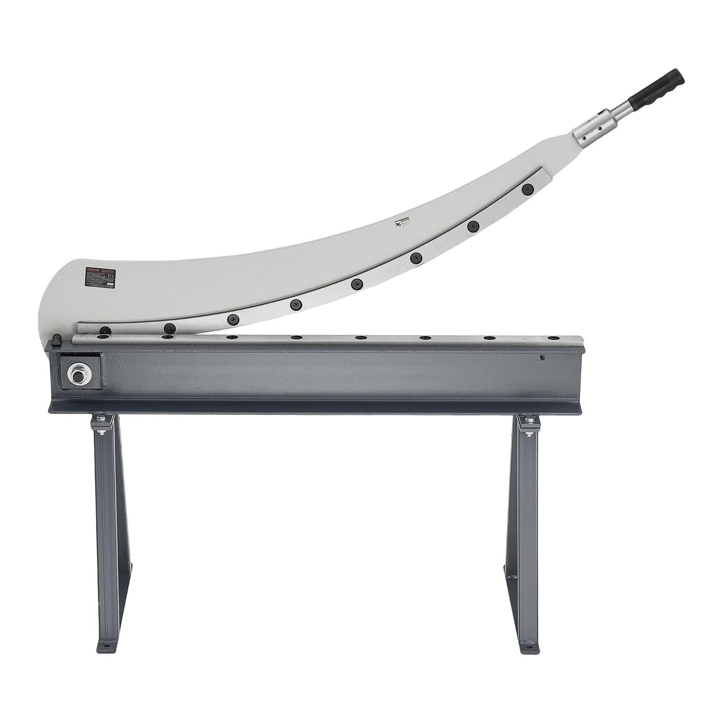 VEVOR Guillotine Shear, 39 in Bed Width Benchtop Cutter, Manual Hand Plate Shear for Metal Sheet Processing, with Q235 Material, High Precision, Stand, for PCB Board, Aluminum, Steel, Copper, Plastic