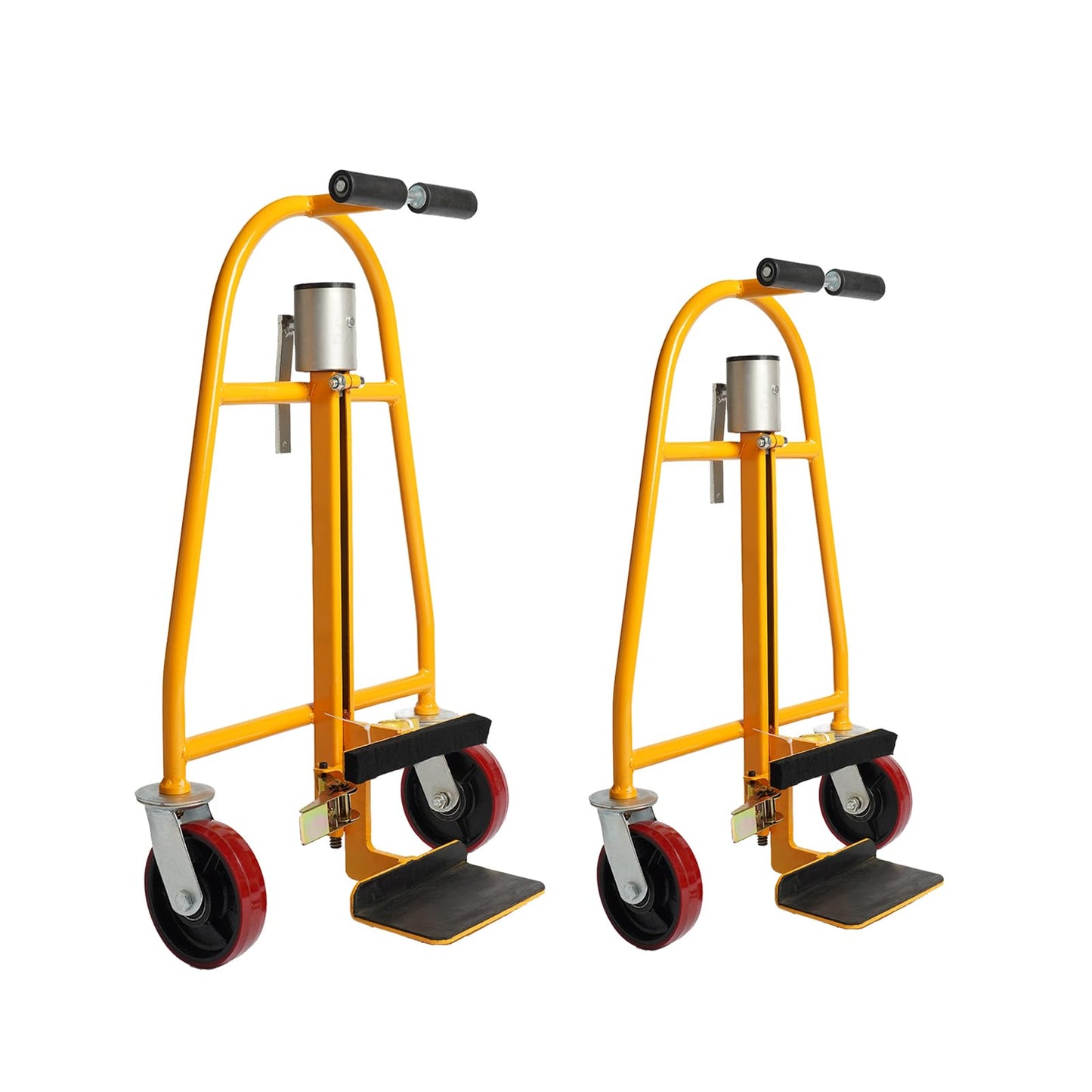 HILLHOUSE Manual Furniture Handling Equipment (2-Piece Set), Heavy Duty Cart, Aluminum, 1320 lb. Load Capacity, Gun Safe Dolly Heavy Duty, Easy Handling, Mechanical Carrier