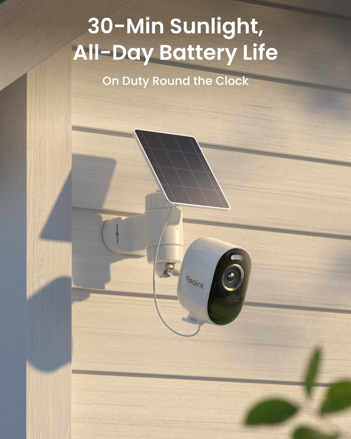 REOLINK Home Hub mini with 2X Argus 3 Pro+Solar Panel, Solar Security Cameras Wireless Outdoor, 2.4/5 GHz WiFi, Solar/Battery Powered, Smart Detection, Motion Recording, No Monthly Fee