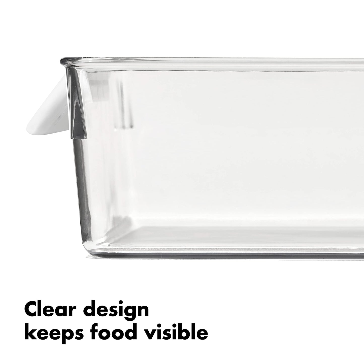 OXO Good Grips Fridge Organization Bin 8 in x 10 in - for Deli Meats, Cheeses, Loose Fruits and More