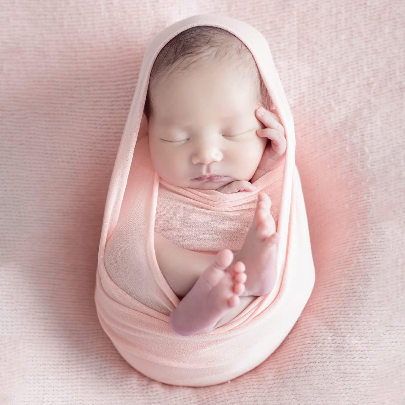 ForBaysy Newborn Photography Props Swaddle Newborn Wraps for Baby Boys Girls Infant Baby Photo Props Shoot Stretch