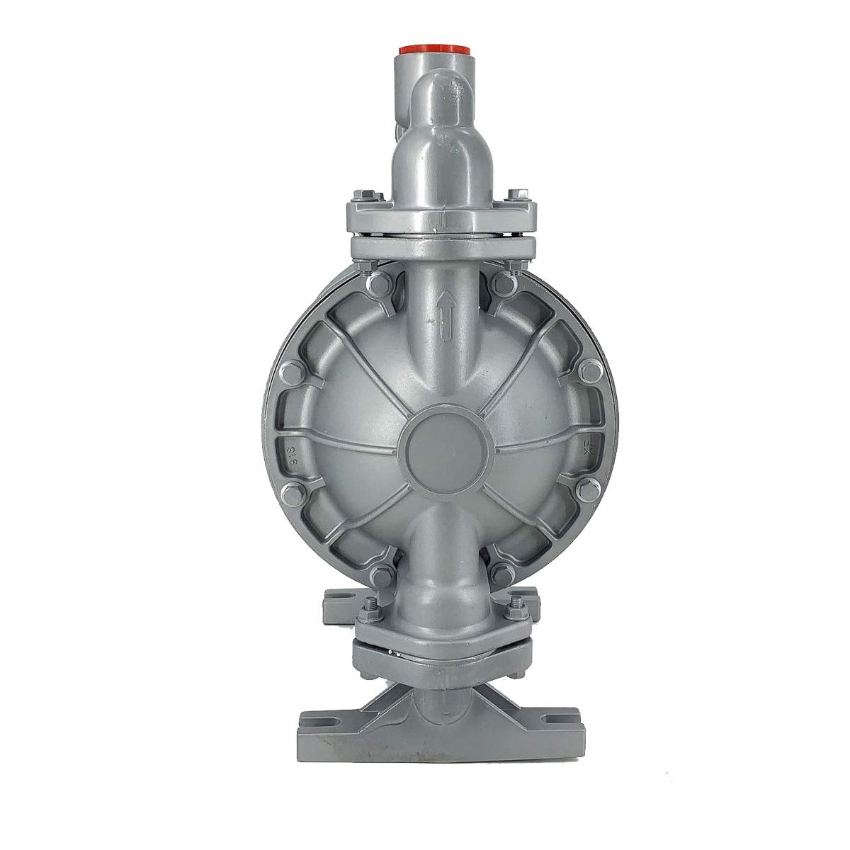 Cozyel Air-Operated Diaphragm Pump Double Diaphragm Pump 1-1/2 inch Inlet & Outlet, Dual Diaphragm Air Pump Aluminum Alloy 44 GPM Max 115PSI, QBK_40L