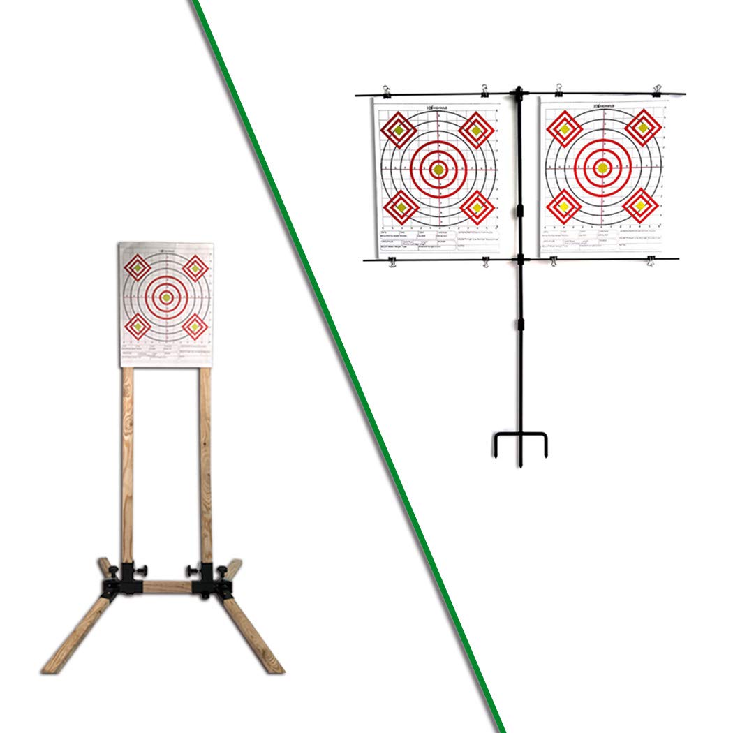Highwild Paper Targets - Bullseye Target Sheet Paper - Practice for Firearms and Rifles Gun Shooting Outdoors - 13" X 17", 24 Pack