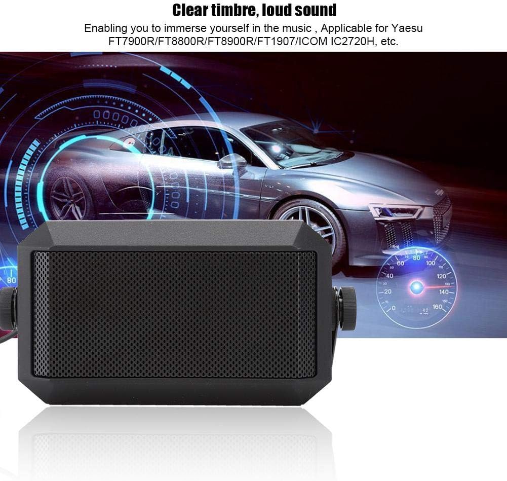 Ciglow FT7900R/FT8800R/FT8900R/FT1907/ IC2720H Car Radio External Speakers for Two Way Car Mobile Radio