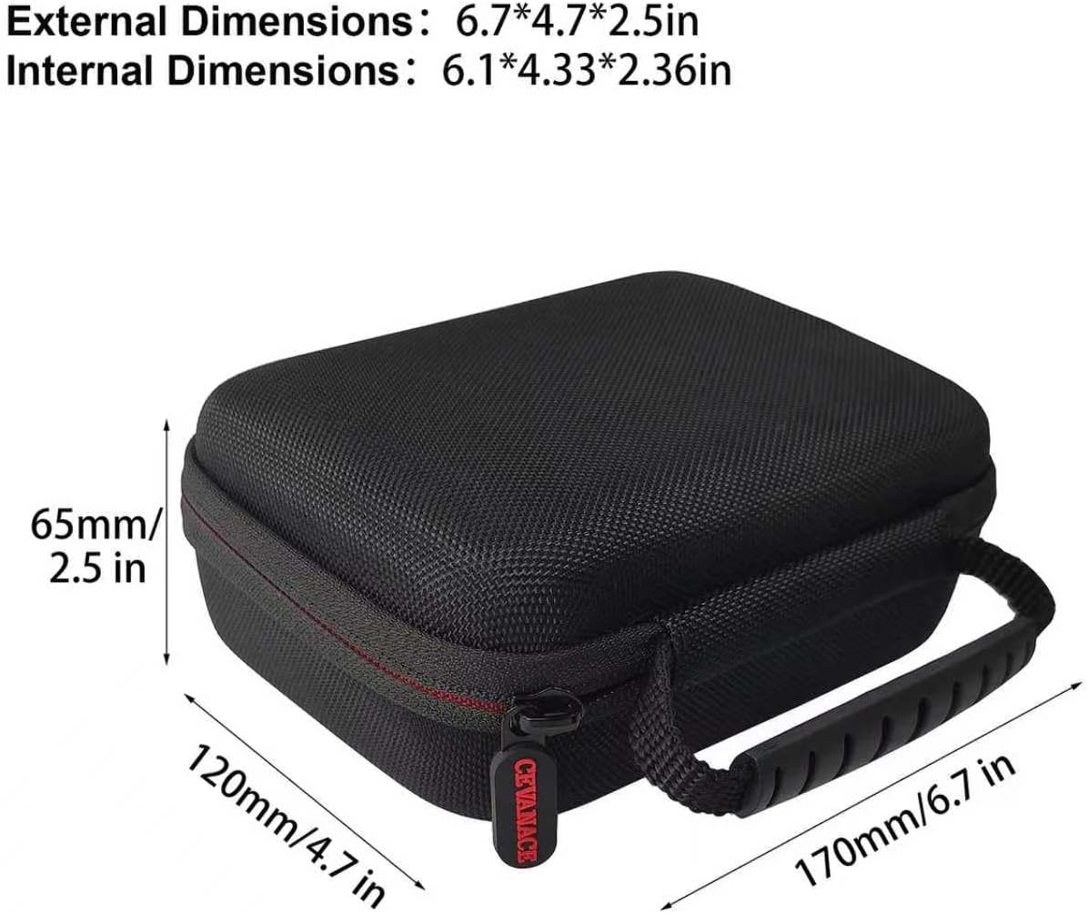Evanice Foam6.7 x4.7 x2.5 inches EVA Hard Case with Hard Sided Camera/Digital Case EVA shockproof Outdoor caseSuitable