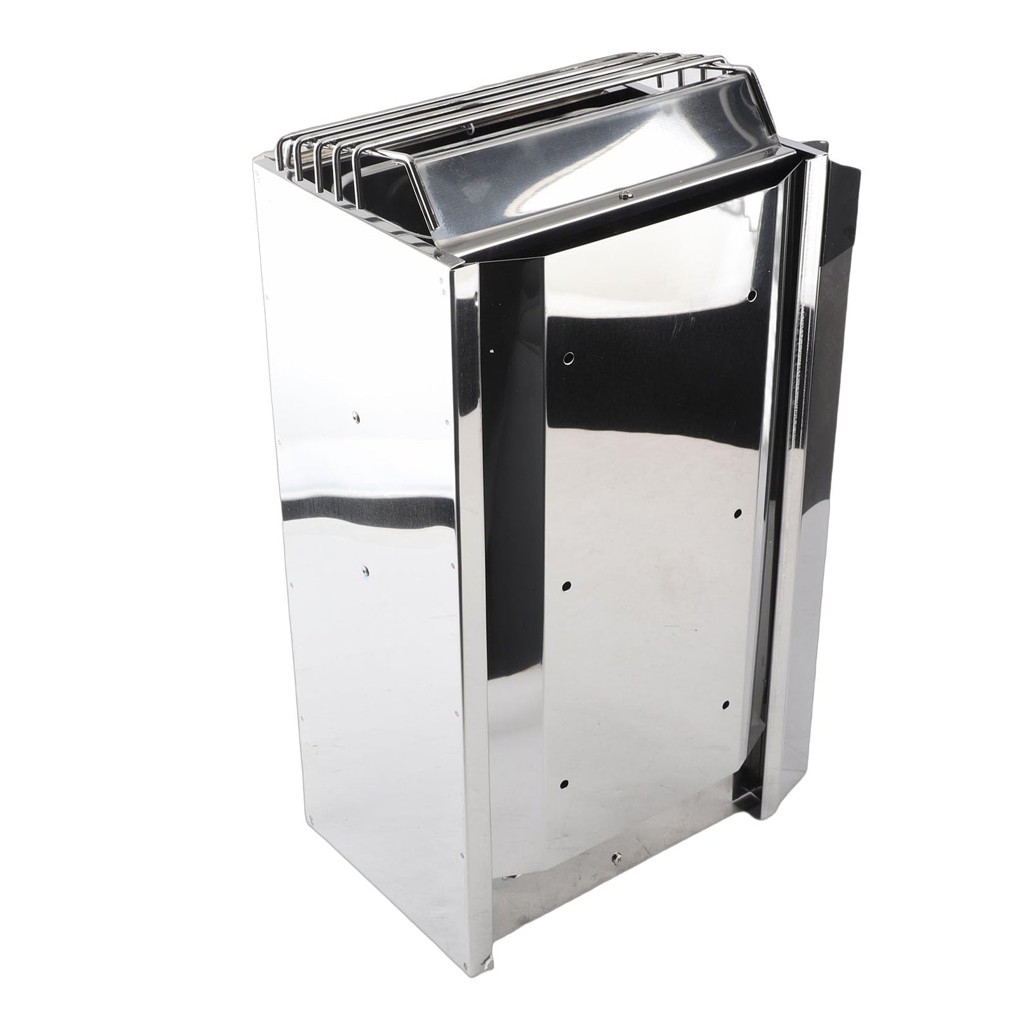 Sauna Heater, 3.6KW 110V Internal Control Temperature Adjustable Stainless Steel Electric Sauna Stove, High Heating Efficiency Electric Sauna Heater for Home Hotel Use