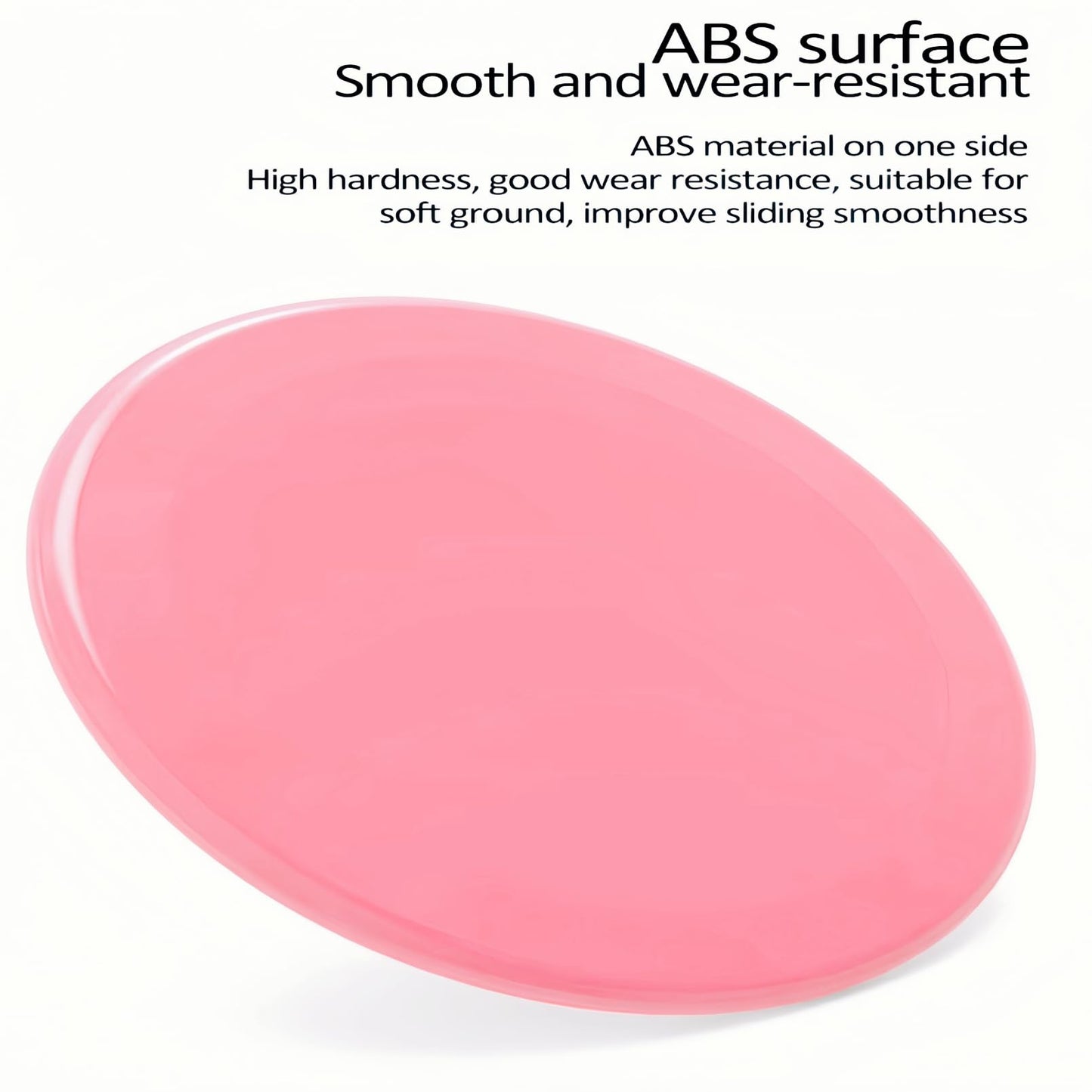 MBKHFLL Core Sliding Discs - Dual Sided Workout Sliders for Carpet & Hardwood Floor - Home Ab Pads Exercise Equipment Fitness Sliders for Women and Men (pink)