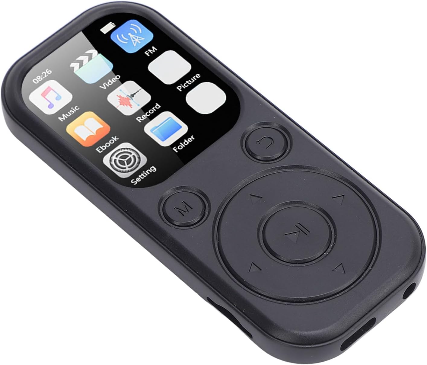 Yunseity MP3 5.4, 1.8 Inch 32G Player, Music Player with Bluetooth Built in HiFi Speaker Portable HiFi Music Player