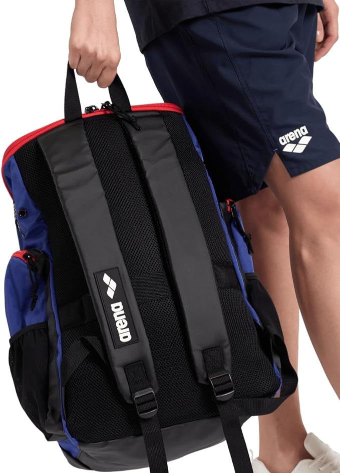Arena Spiky III Backpack 35 Unisex Travel Gym Rucksack for Men and Women, Training Gear Equipment Bag for Swimmers, 35 Liters