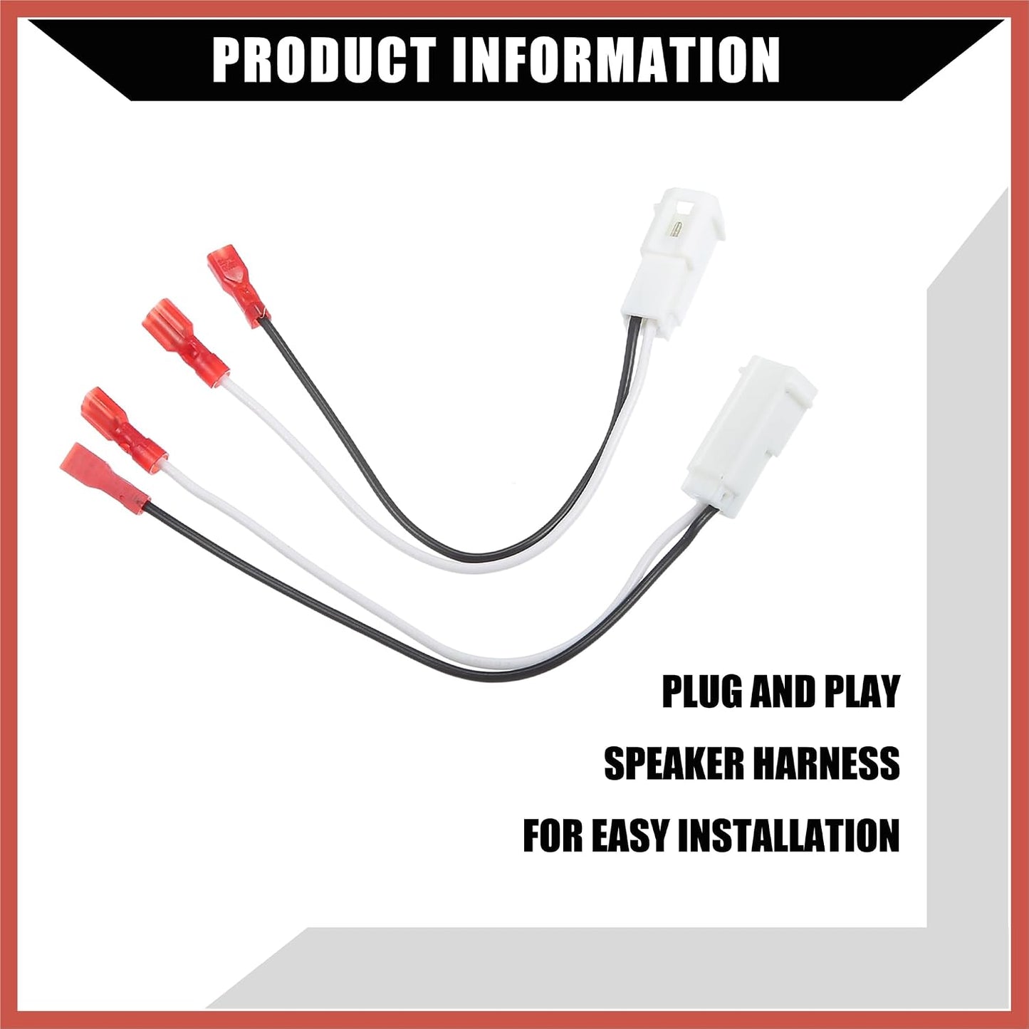 1500 2 ACROPIX Front/Dash Tweeters Speaker Wiring Harness Adapter Connector Plug for Dodge for Ram for Jeep