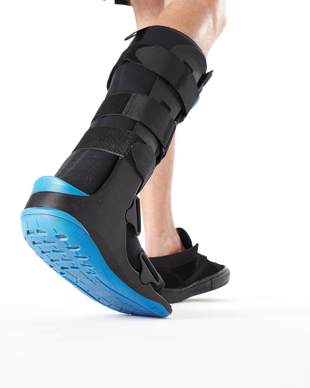 Ovation Medical Gen 2 Pneumatic Walking Boot - Lightweight, Low Profile CAM Walker Boot - Premium Medical Boot for Foot Injuries, Ankle Sprains, Fracture Recovery Support, & More (Standard, Medium)