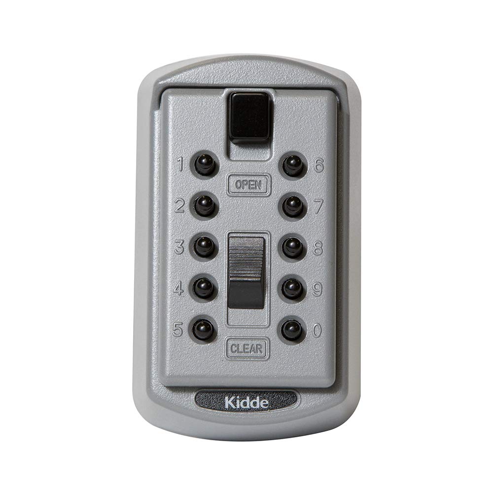 Kidde AccessPoint KeySafe Original Slimline Push Button Combination Permanent Key Lock Boxes, 2-Key (2 pack)