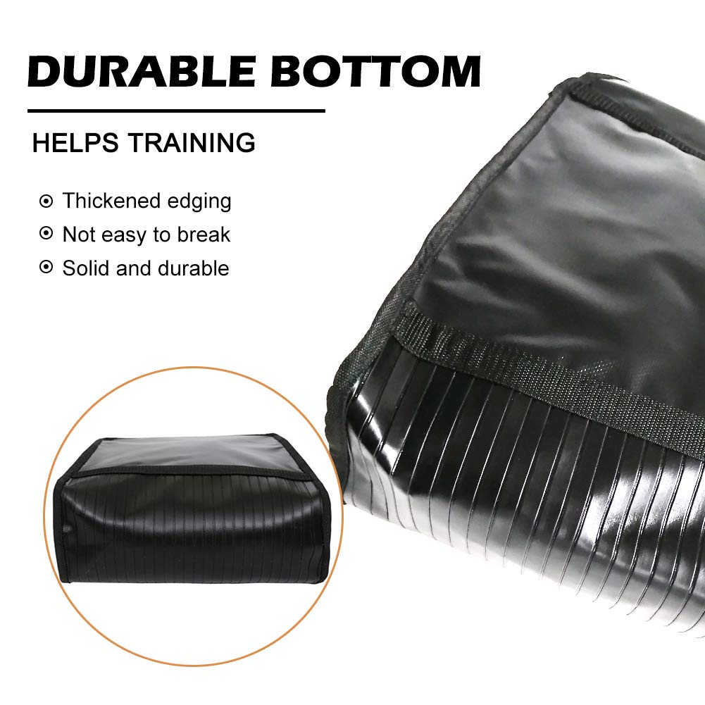 NAIZEA Adjustable Weight Sled Trainer with 4 Weight Sandbags - Upgrade Sandbag Sled Trainer Resistance Sleds Trainers for Sprinter Speed Training Outdoor Indoor