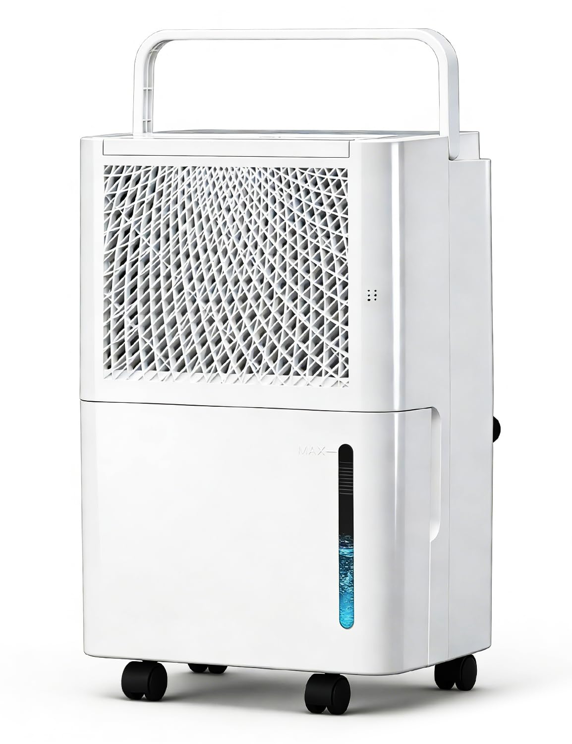 HUMSURE 2500 Sq. Ft 30 Pints Dehumidifier Equipped With Drainage Hose, Automatic Defrosting, for Basement, Home, Bathroom, Bedroom,24-Hour Timer Function