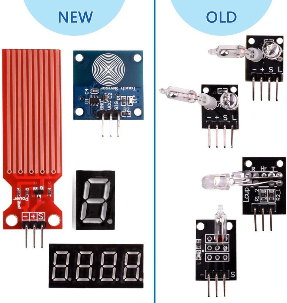 kuman 37 1 3 2 K5 Compatible For Arduino Raspberry pi Sensor kit, in Robot Projects Starter Kits with Tutorials