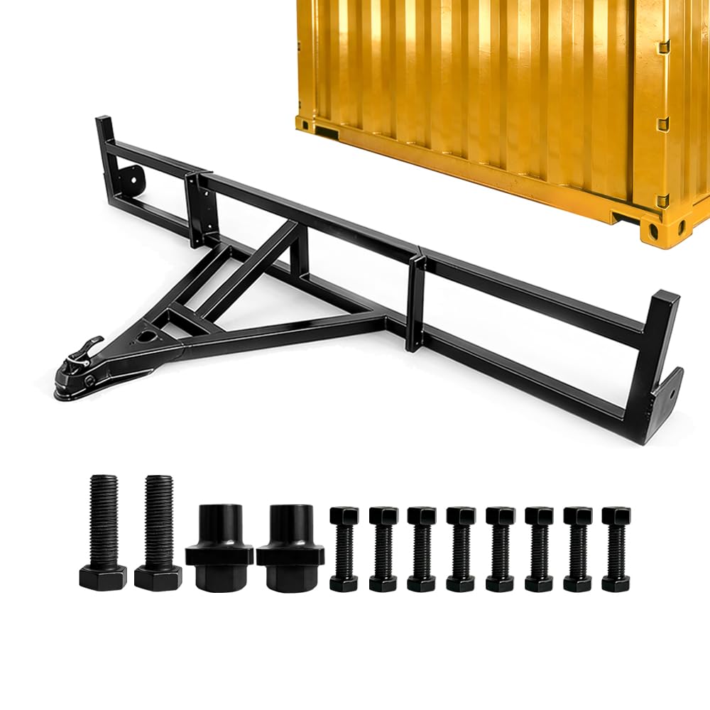 AvmrLc Upgraded Shipping Container Tow Bar Kit, New Material Shipping Container Truck Towing, Split Design for Easy Storage, Suitable for 20ft - 40ft Containers